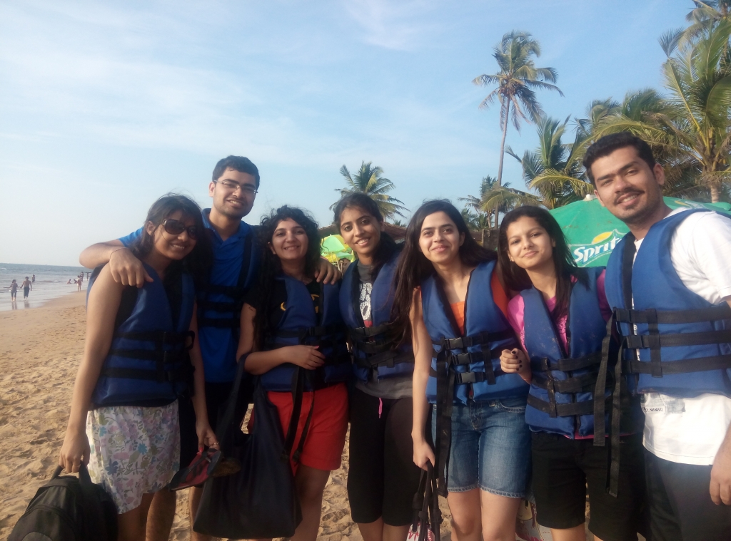 All ready for Water Sports
