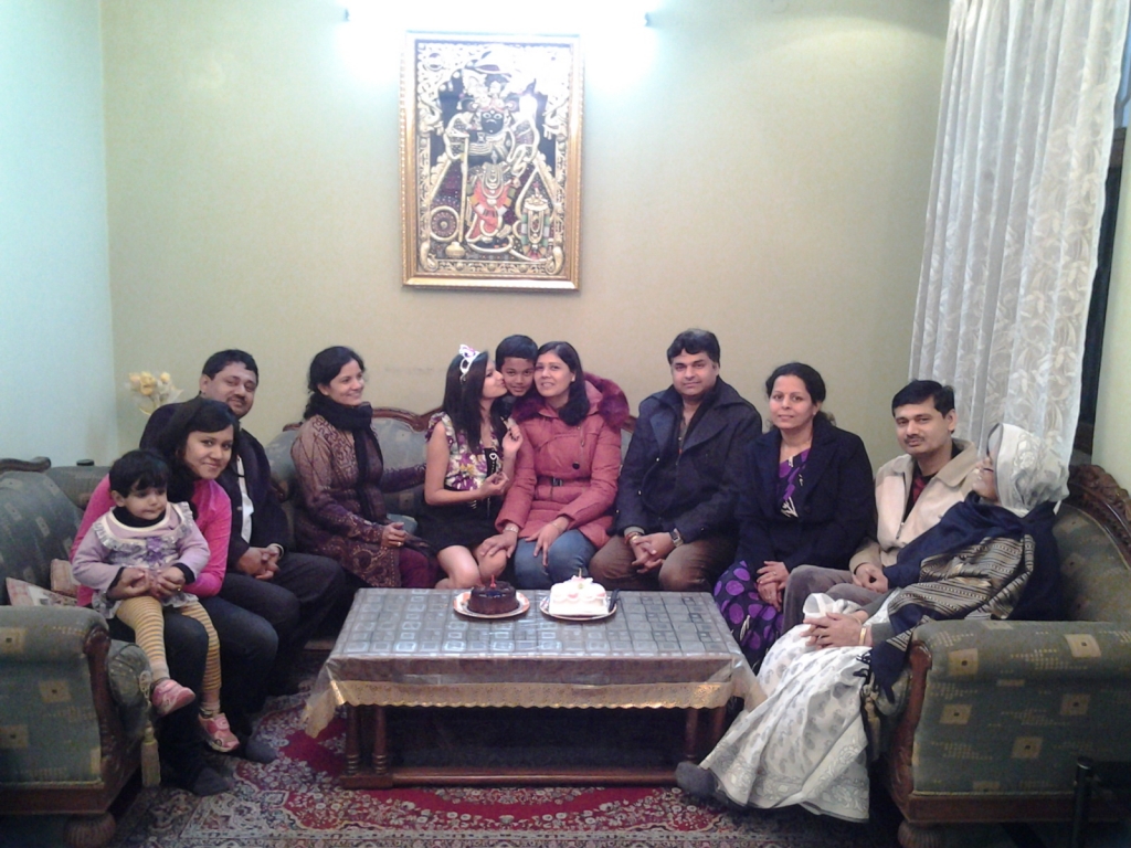 My birthday celebration