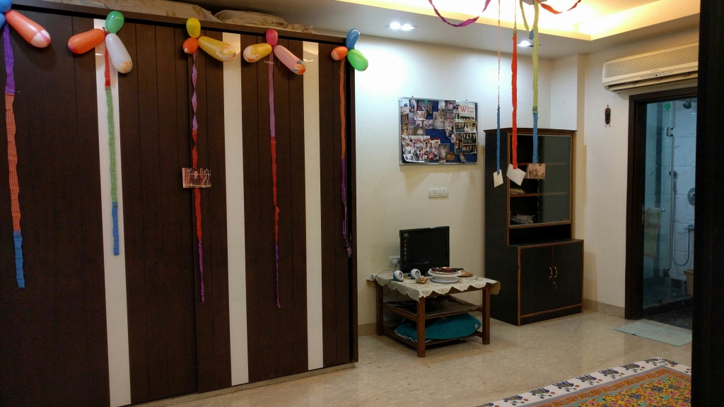 My room when I came back